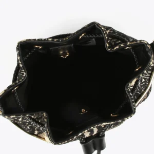 Lola Casademunt Animal Print | Bolsos De Hombro<Bandolera jacquard NEGRO-METAL