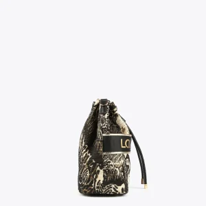 Lola Casademunt Animal Print | Bolsos De Hombro<Bandolera jacquard NEGRO-METAL
