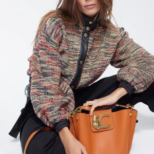 Lola Casademunt Bandoleras | Bolsos Pequeños<Bandolera logo animal CAMEL