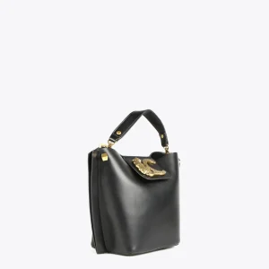 Lola Casademunt Bandoleras | Bolsos Pequeños<Bandolera logo animal CAMEL