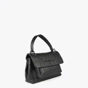 Lola Casademunt Bolsos De Hombro | Bandoleras<Bandolera logo grabado NEGRO