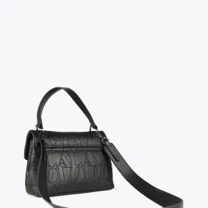 Lola Casademunt Bolsos De Hombro | Bandoleras<Bandolera logo grabado NEGRO