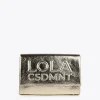Lola Casademunt Bandoleras | Bolsos Pequeños<Bandolera metalizada DORADO