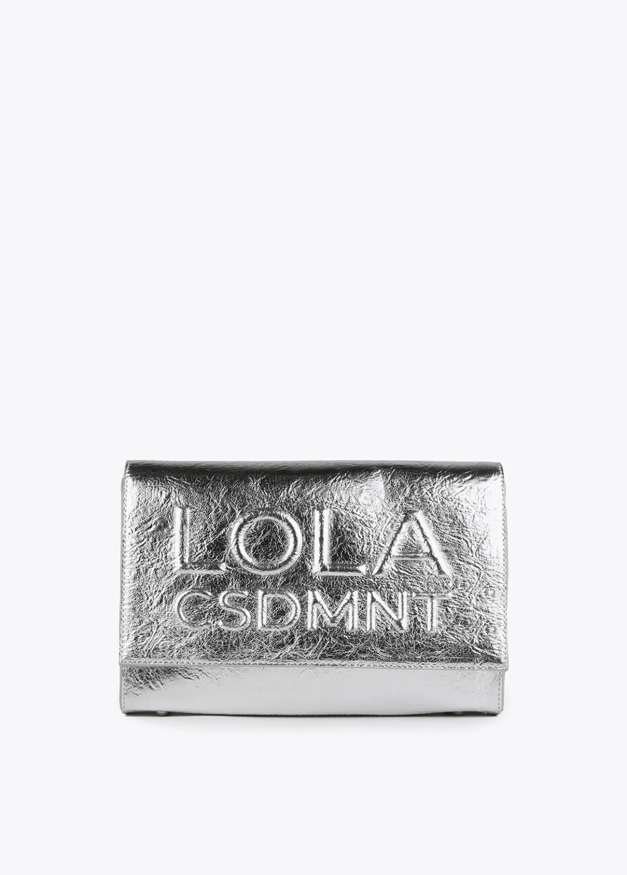 bandolera_metalizada_0-2.webp Lola Casademunt Bandoleras | Bolsos Pequeños<Bandolera metalizada DORADO