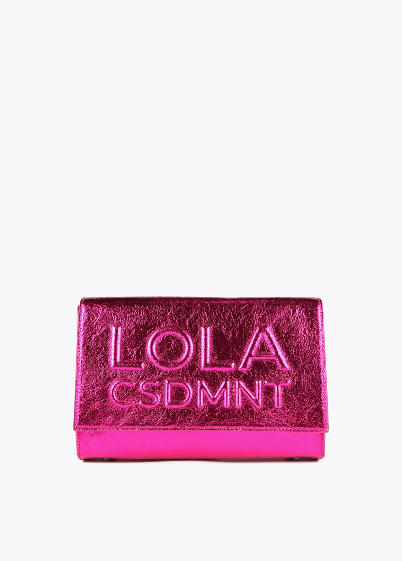 bandolera_metalizada_1.webp Lola Casademunt Bandoleras | Bolsos Pequeños<Bandolera metalizada DORADO