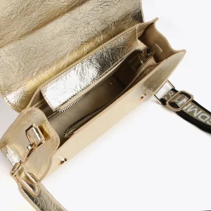 Lola Casademunt Bandoleras | Bolsos Pequeños<Bandolera metalizada DORADO