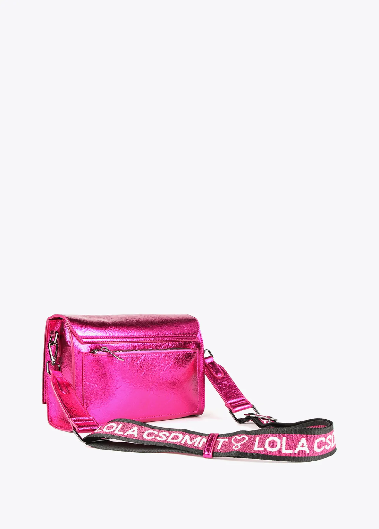 bandolera_metalizada_3.webp Lola Casademunt Bandoleras | Bolsos Pequeños<Bandolera metalizada DORADO