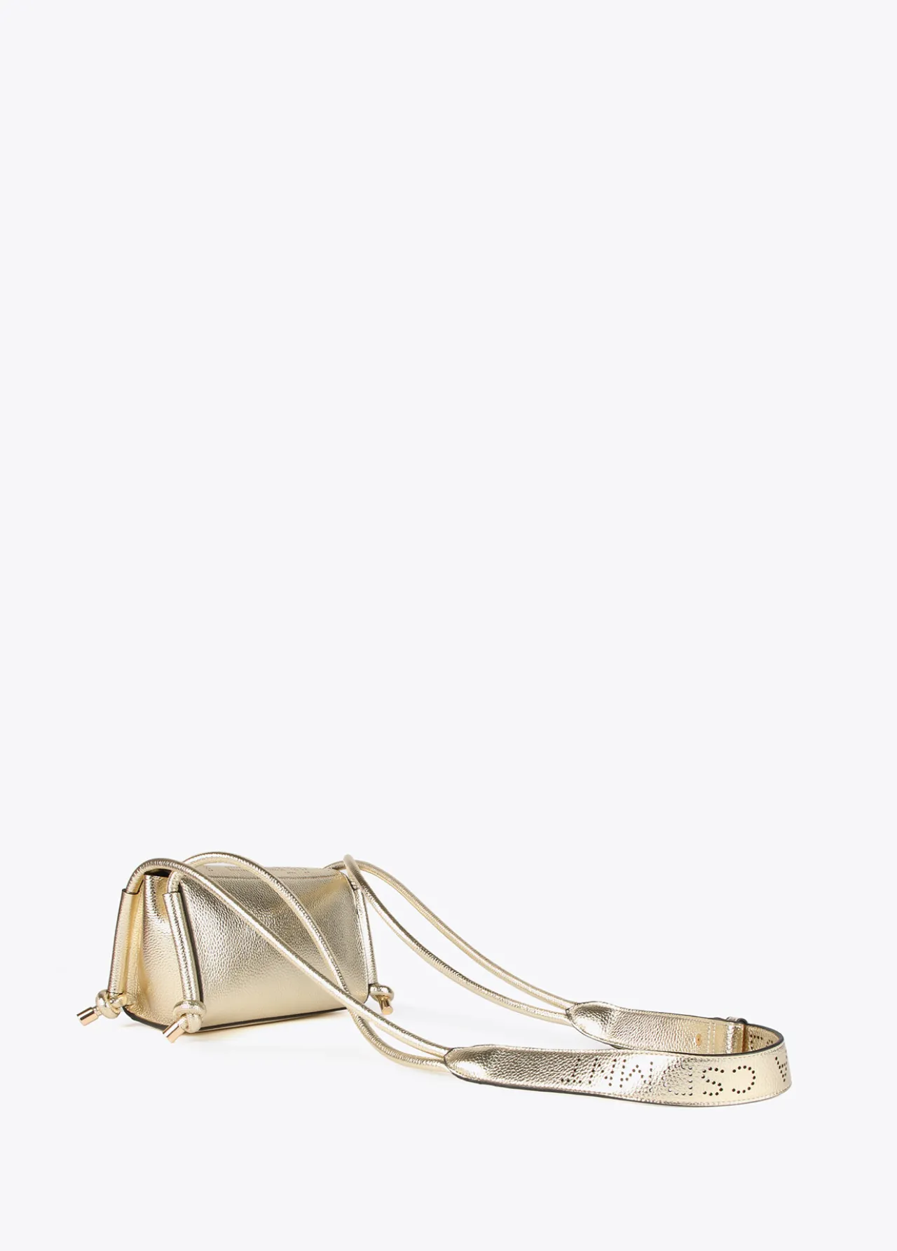 bandolera_metalizada_4-3.webp Lola Casademunt Bandoleras | Bolsos Pequeños<Bandolera metalizada DORADO
