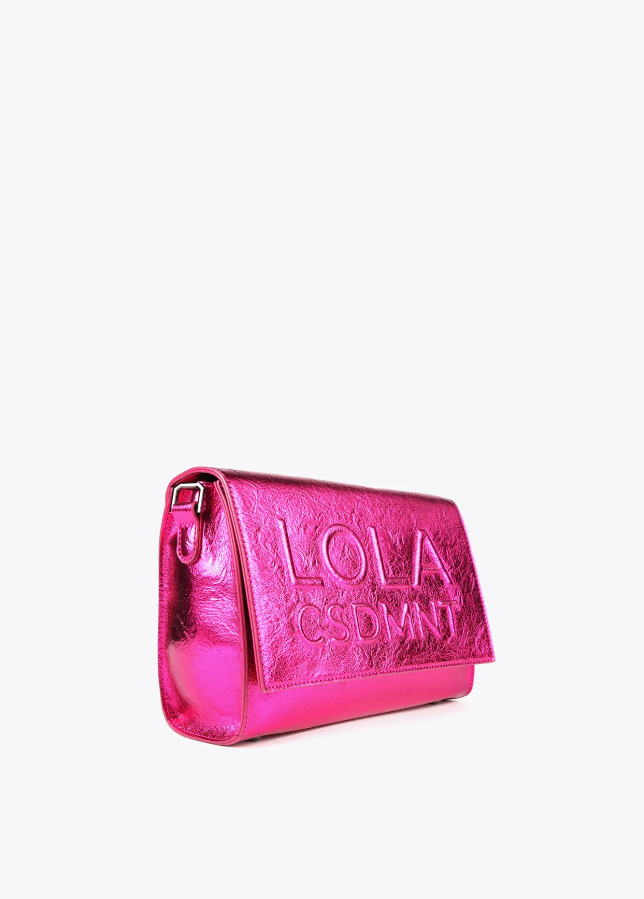 bandolera_metalizada_4.webp Lola Casademunt Bandoleras | Bolsos Pequeños<Bandolera metalizada DORADO