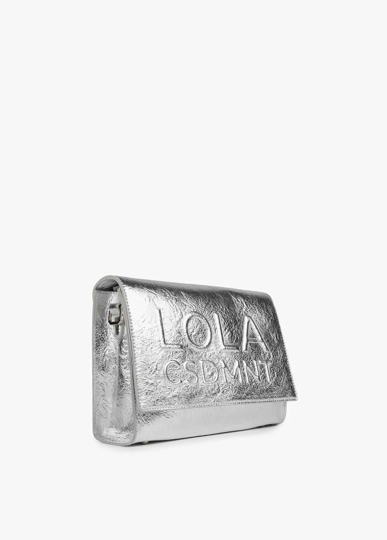 bandolera_metalizada_5-2.webp Lola Casademunt Bandoleras | Bolsos Pequeños<Bandolera metalizada DORADO
