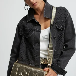 Lola Casademunt Bandoleras | Bolsos Pequeños<Bandolera metalizada DORADO