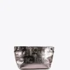 Lola Casademunt Bolsos<Bandolera metalizada en efecto piel DORADO