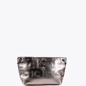 Lola Casademunt Bolsos<Bandolera metalizada en efecto piel DORADO