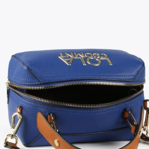 Lola Casademunt Bolsos De Hombro | Bandoleras<Bandolera mini maletín AZULELECTRICO