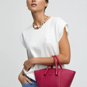Lola Casademunt Bandoleras | Bolsos Pequeños<Bandolera mini shopper FUCSIA