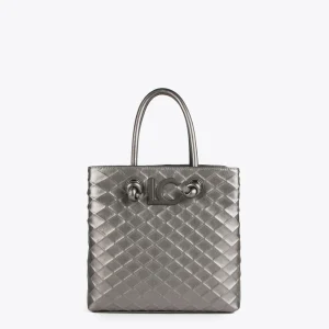 Lola Casademunt Bolsos De Mano Y Neceseres | Bandoleras<Bandolera rombos relieve GRIS