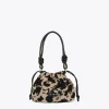 Lola Casademunt Animal Print | Bolsos De Hombro<Bandolera tejido animal CRUDO-NEGRO