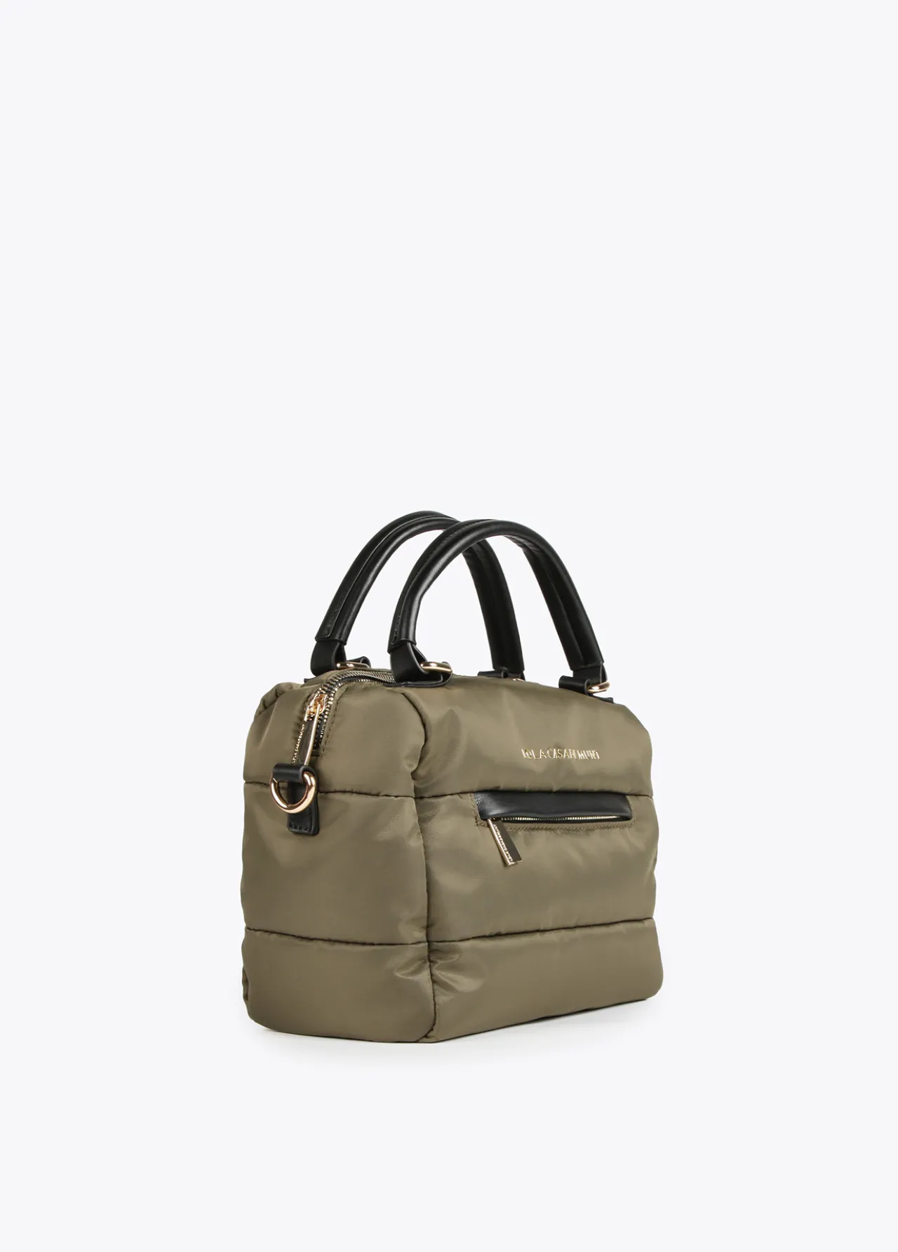 bandolera_tipo_bowling_3.webp Lola Casademunt Bandoleras | Bolsos Pequeños<Bandolera tipo bowling VERDE