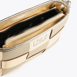 Lola Casademunt Bandoleras | Bolsos Pequeños<Bandolera trenzada DORADO
