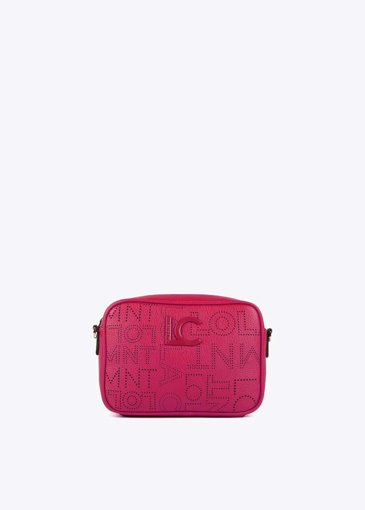 bandolera_troquelada_0-2.webp Lola Casademunt Bandoleras | Bolsos Pequeños<Bandolera troquelada MARRON