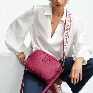 Lola Casademunt Bandoleras | Bolsos Pequeños<Bandolera troquelada MARRON