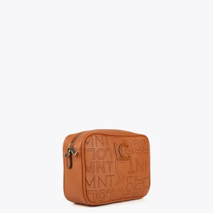 Lola Casademunt Bandoleras | Bolsos Pequeños<Bandolera troquelada MARRON
