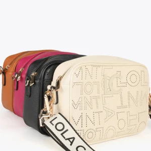 Lola Casademunt Bandoleras | Bolsos Pequeños<Bandolera troquelada MARRON