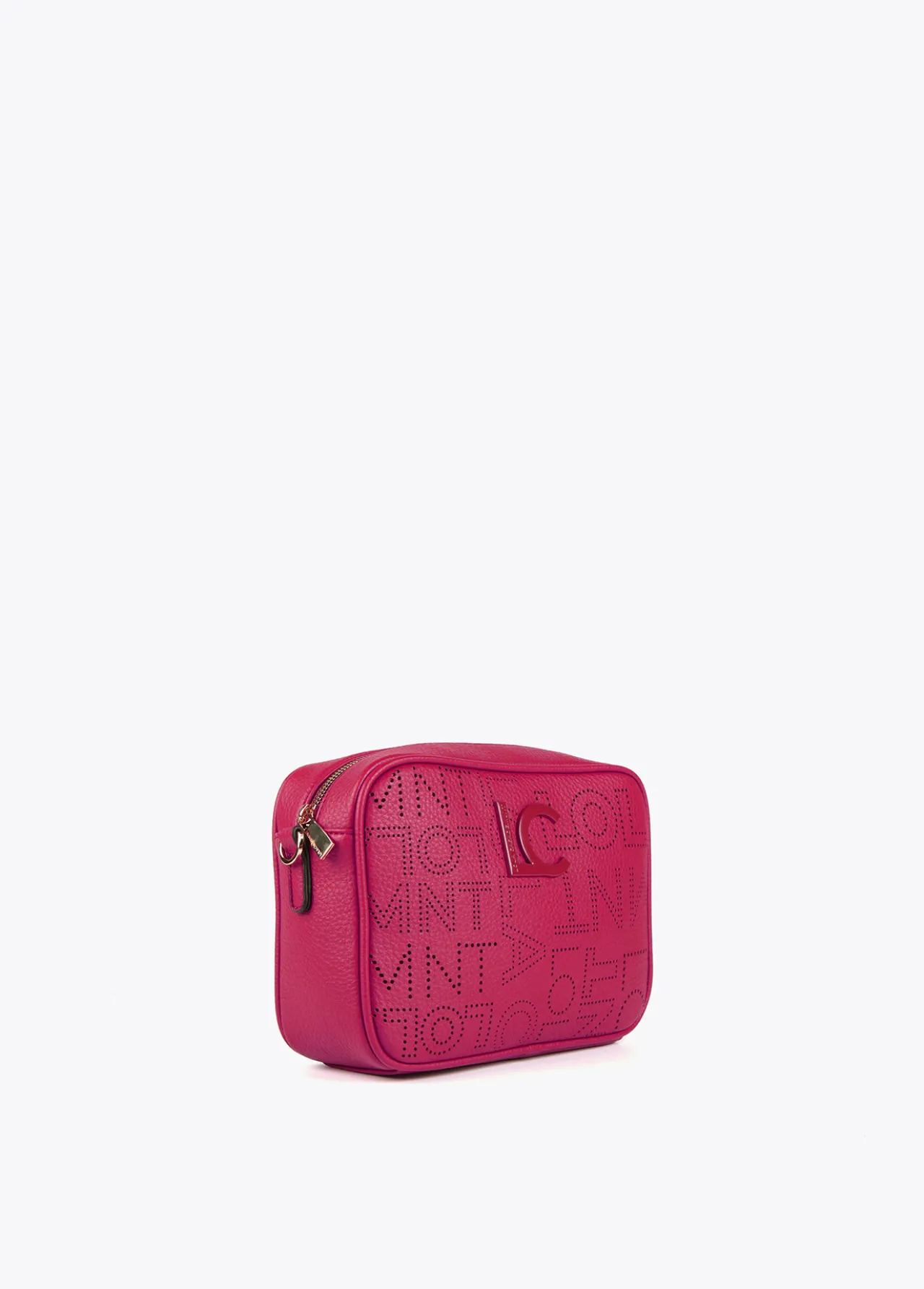 bandolera_troquelada_6-2.webp Lola Casademunt Bandoleras | Bolsos Pequeños<Bandolera troquelada MARRON