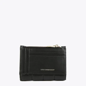 Lola Casademunt Carteras Y Monederos<Billetero acolchado NEGRO