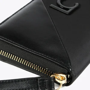 Lola Casademunt Accesorios | Bolsos<Billetero grande con logo NEGRO