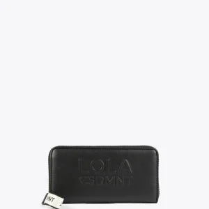 Lola Casademunt Accesorios | Bolsos<Billetero grande logo con relieve FUCSIA