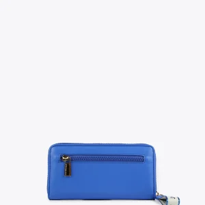 Lola Casademunt Accesorios | Bolsos<Billetero grande logo con relieve FUCSIA