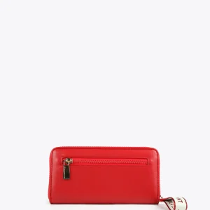 Lola Casademunt Accesorios<Billetero grande logo con relieve FUCSIA