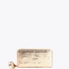 Lola Casademunt Accesorios | Bolsos<Billetero grande metalizado DORADO