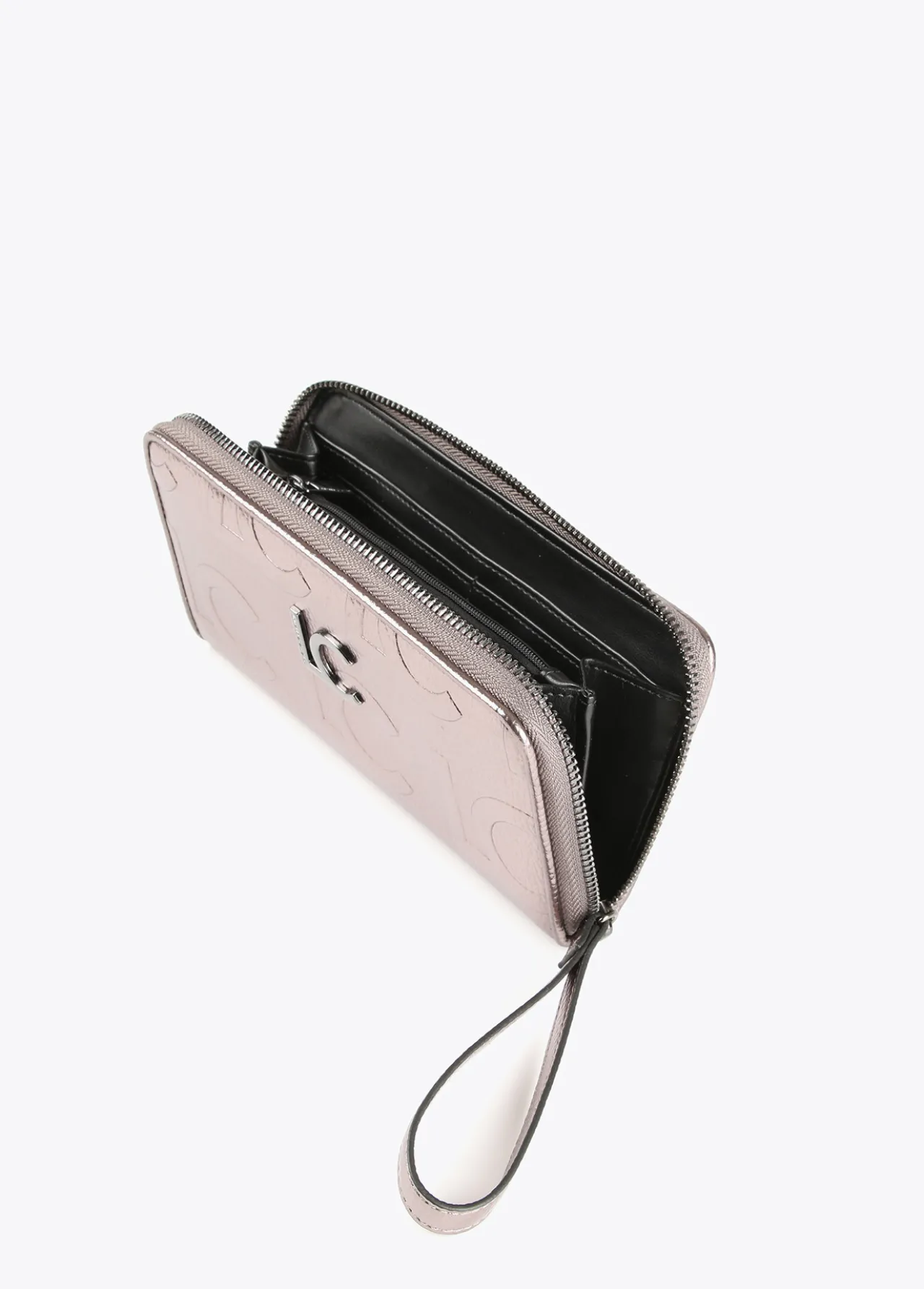 billetero_grande_metalizado_1-4.webp Lola Casademunt Accesorios | Bolsos<Billetero grande metalizado DORADO