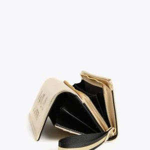 Lola Casademunt Carteras Y Monederos<Billetero grande metalizado FUCSIA