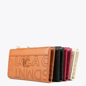 Lola Casademunt Carteras Y Monederos<Billetero grande troquelado CRUDO