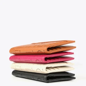 Lola Casademunt Carteras Y Monederos<Billetero grande troquelado CRUDO