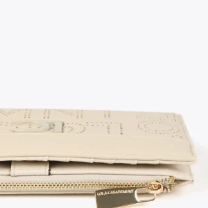 Lola Casademunt Carteras Y Monederos<Billetero grande troquelado CRUDO