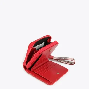 Lola Casademunt Accesorios<Billetero pequeño FUCSIA