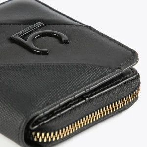 Lola Casademunt Bolsos | Accesorios<Billetero pequeño con logo NEGRO