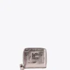 Lola Casademunt Accesorios | Bolsos<Billetero pequeño metalizao DORADO