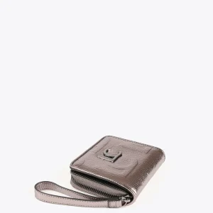 Lola Casademunt Accesorios | Bolsos<Billetero pequeño metalizao DORADO