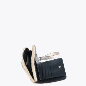 Lola Casademunt Accesorios | Bolsos<Billetero pequeño metalizao DORADO
