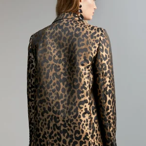 Lola Casademunt Americanas Y Blazers | Animal Print<Blazer animal print NEGRO-MARRON