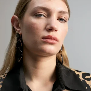 Lola Casademunt Americanas Y Blazers | Animal Print<Blazer animal print NEGRO-MARRON