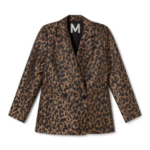 Lola Casademunt Americanas Y Blazers | Animal Print<Blazer animal print NEGRO-MARRON