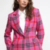 Lola Casademunt Americanas Y Blazers<Blazer cuadros tweed ROSA-MULTICOLOR