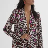 Lola Casademunt Americanas Y Blazers<Blazer estampada animal ROSA-NEGRO