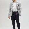 Lola Casademunt Americanas Y Blazers<Blazer hombre rayas edición limitada - Lola Casademunt BLANCO-AZUL